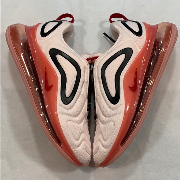 W THE AIR MAX 720 Light Soft Pink/Gym Red - Picture 2 of 16